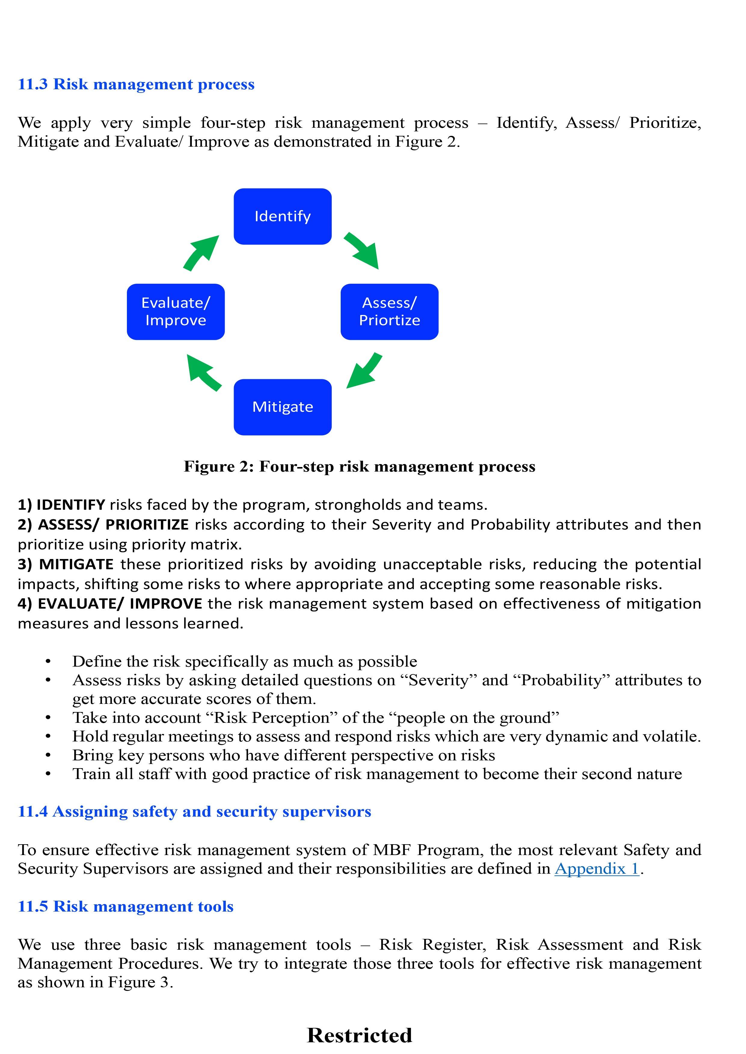 Safety & Security Policy and Procedures